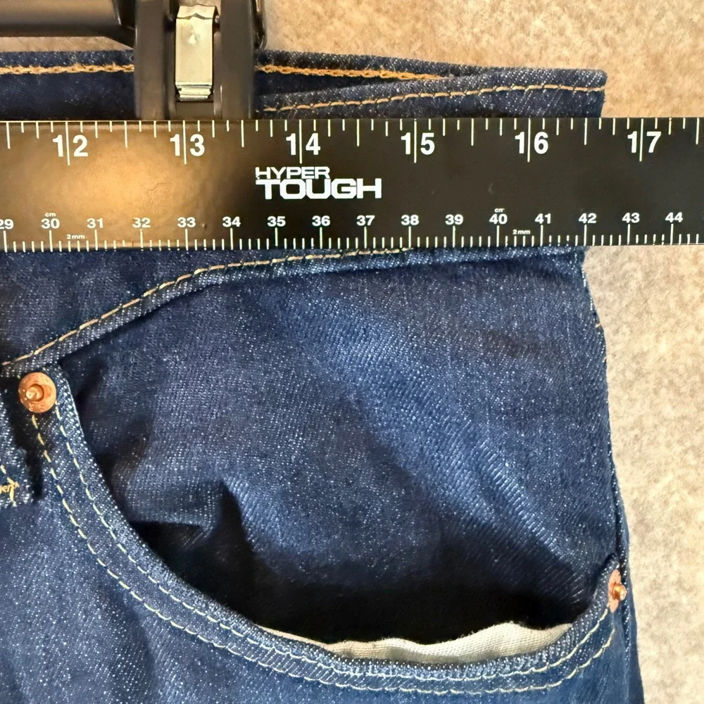 Levi's 511 Slim Fit Jeans 34x30 Dark Indigo Denim Stretch 04511-4534